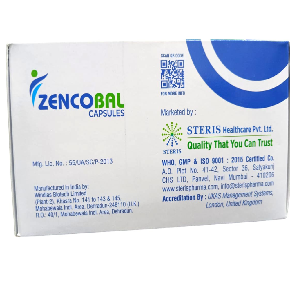 Methylcobalamin 1500 mg, Alpha lipoic acid 100 mg, Folic Acid 1.5mg & Pyridoxine Hydrochloride 3 mg1500