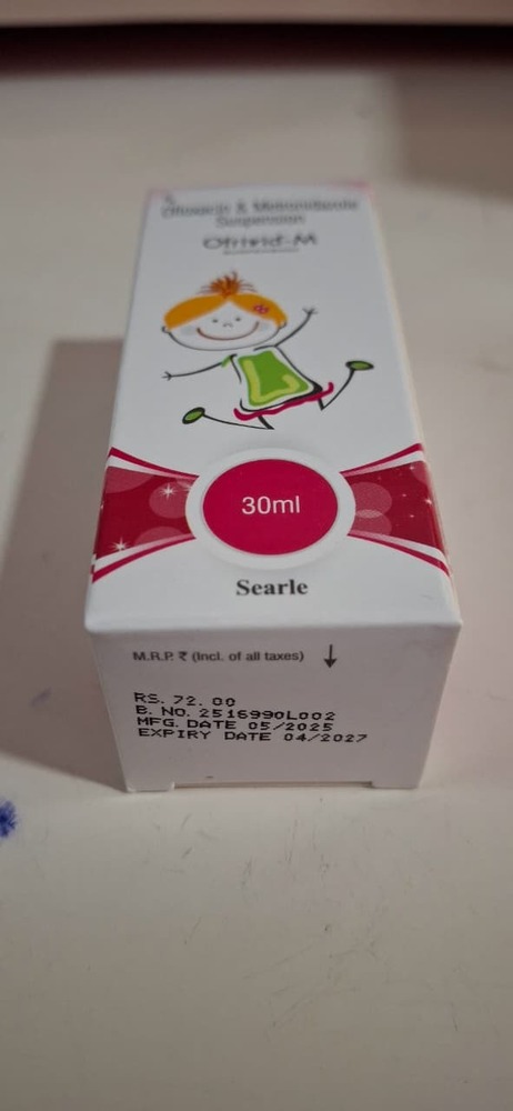 OFLOXACIN + METRONIDAZOLE SYRUP 30 ML