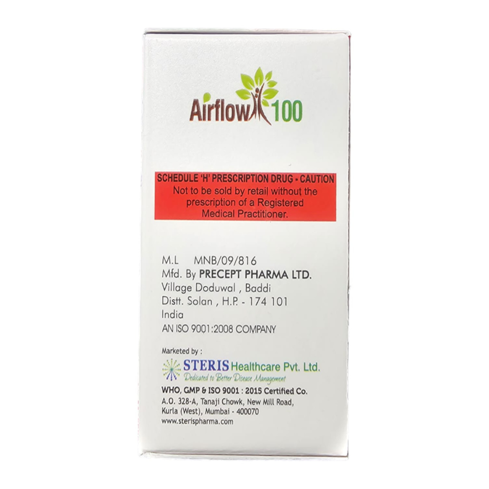 Salmeterol 50 mcg, Fluticasone 100 mcg