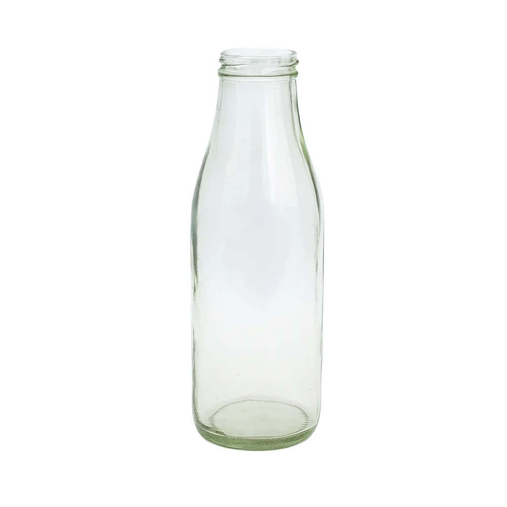300Ml Milk Glass Bottle - Color: Transparent