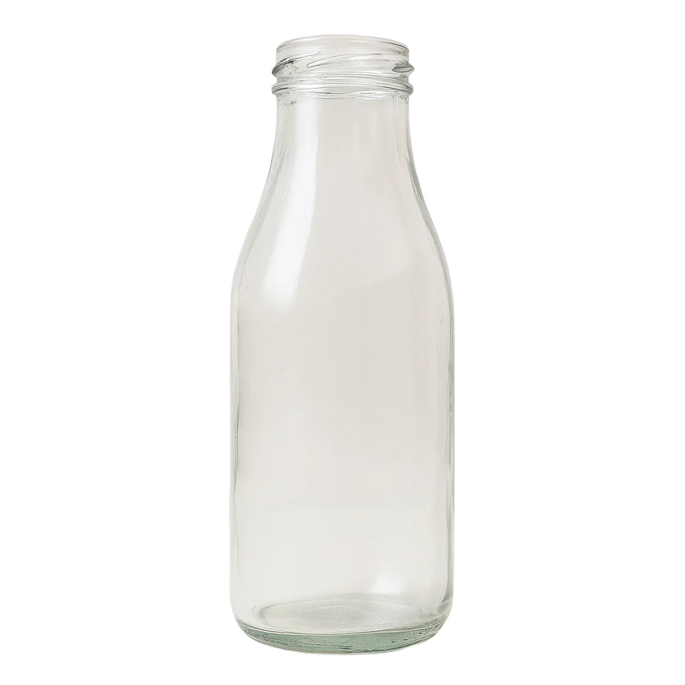 200ml Milk Glass Bottle