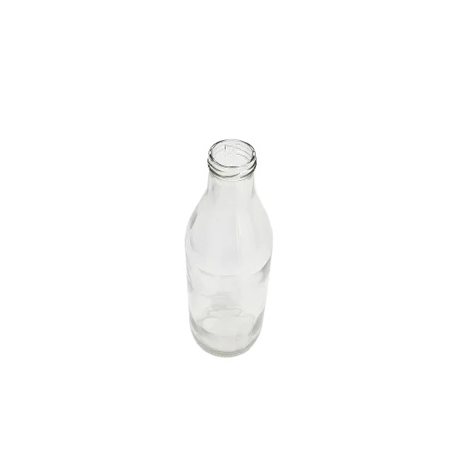 1L Milk Glass Bottle