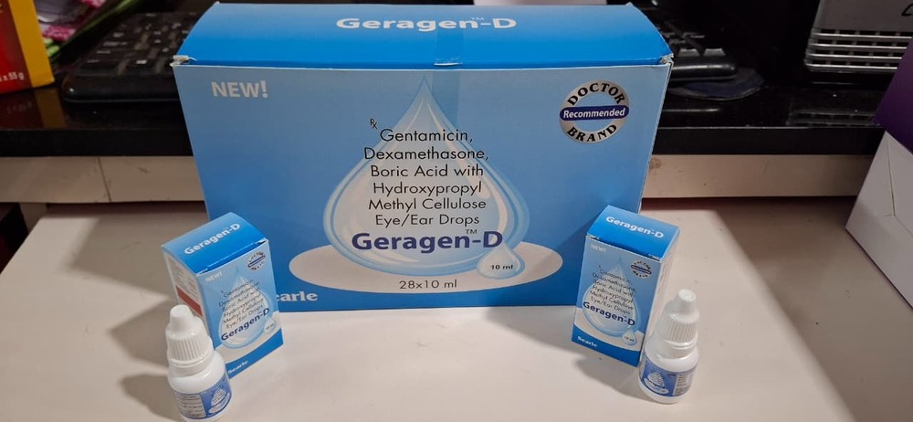 GENTAMICIN DEXAMETHASONE  + HYDROXYPROPYL METHLYCELLULOSE E/E DROPS  10 ML