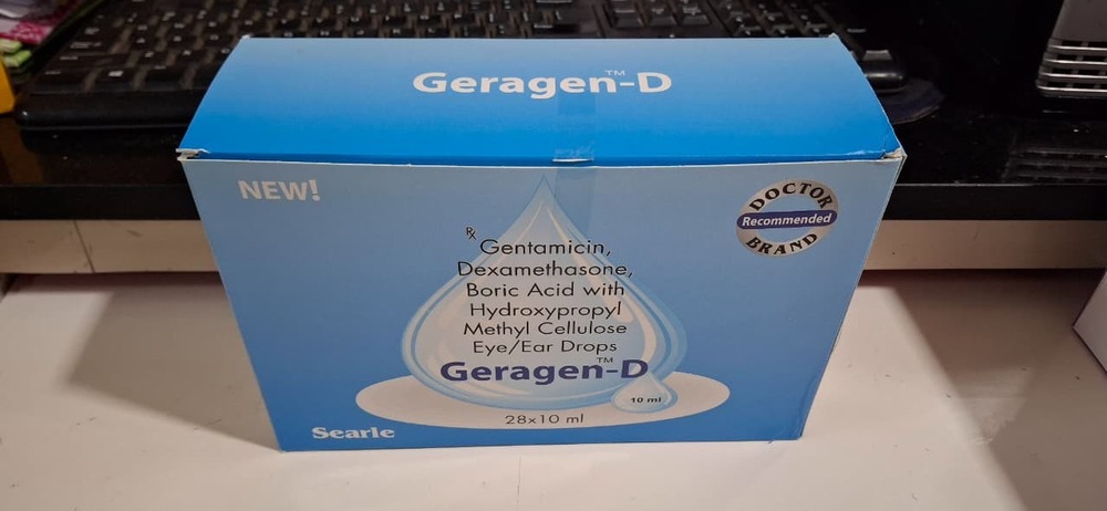 Gentamicin Dexamethasone + Hydroxypropyl Methlycellulose E/e Drops 10 Ml - Drug Type: General Medicines