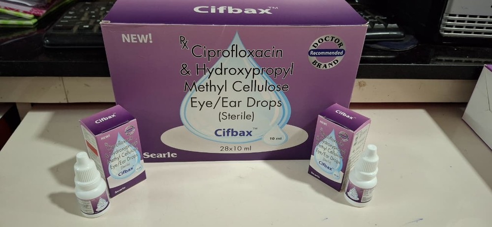 CIPROFLOXACIN + HYDROXYMETHYL CELLULOSE E/E DROP 10 ML