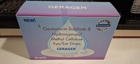 Gentamicin   + Hydroxypropyl Methlycellulose E/e Drops  15 Ml - Drug Type: General Medicines
