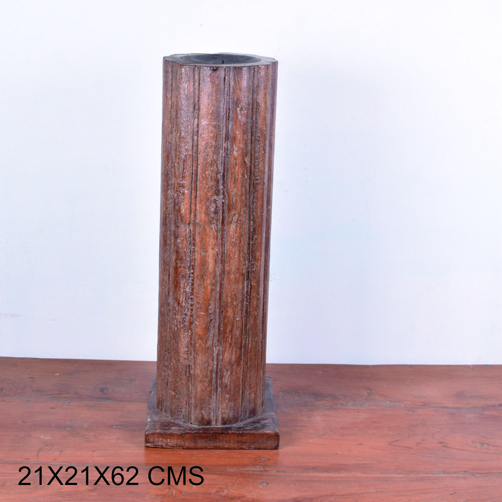 Wooden Candel Stand - Application: Hotel