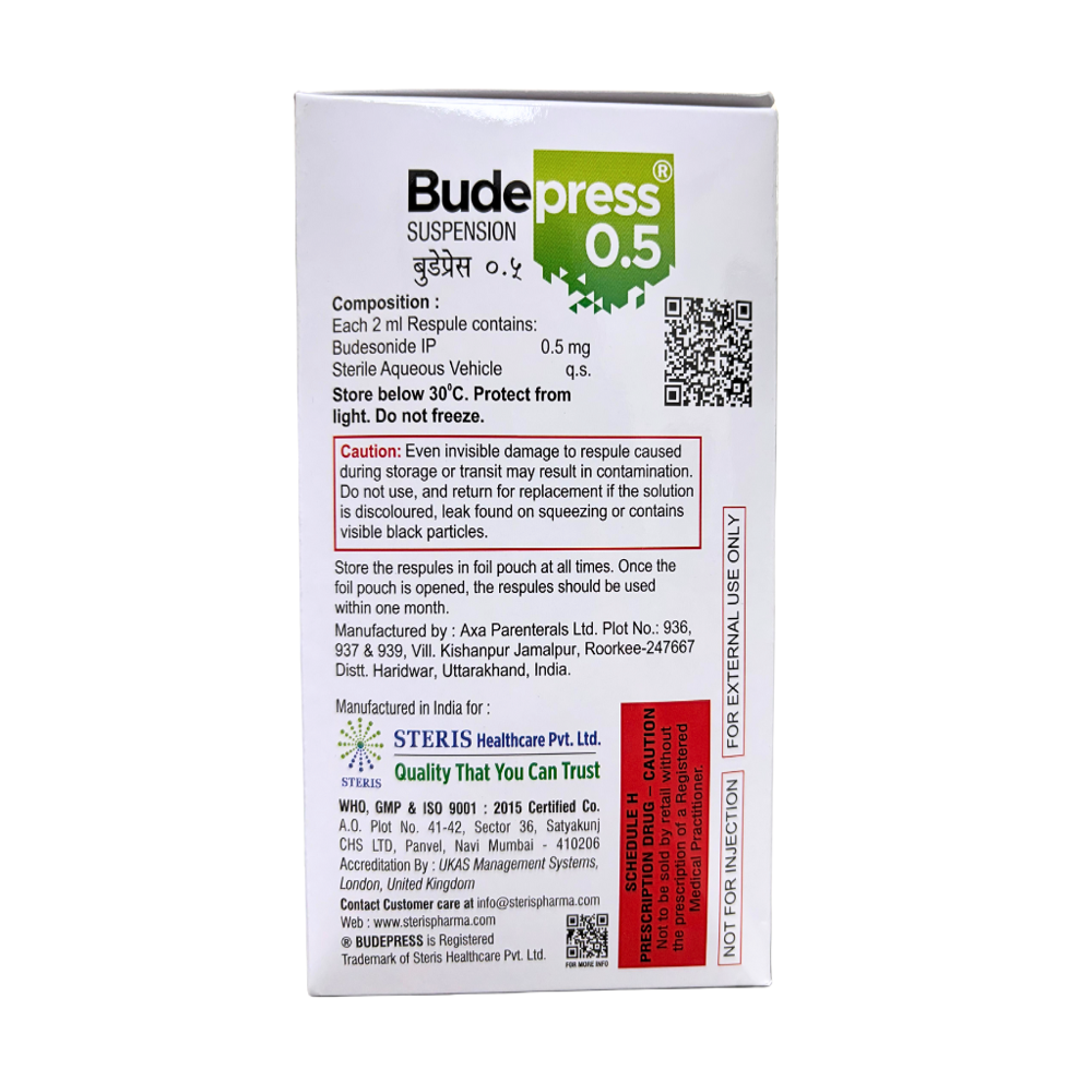 Budesonoid Respiratory Suspension 0.5mg