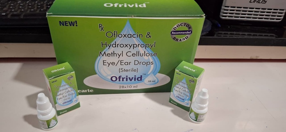 OFLOXACIN + HYDROXYPROPLY METHYL CELLULOSE E/E DROP 10 ML