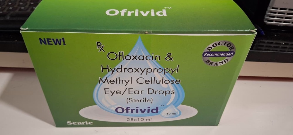 OFLOXACIN + HYDROXYPROPLY METHYL CELLULOSE E/E DROP 10 ML