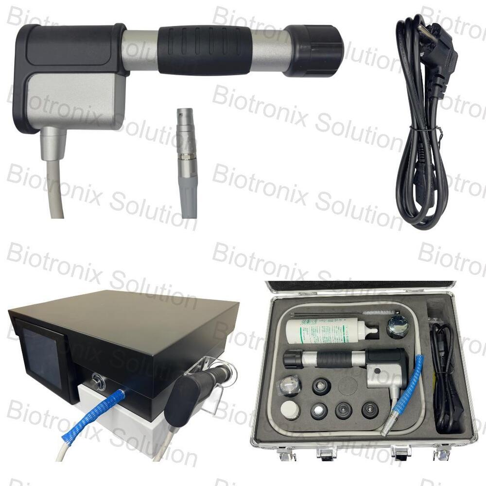 Air Compression Pneumatic Clinical Radial ESWT Device 7 Heads 10 Modes