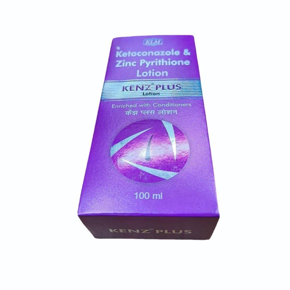 Kenz Plus Ketoconazole + Zinc Lotion 100ml