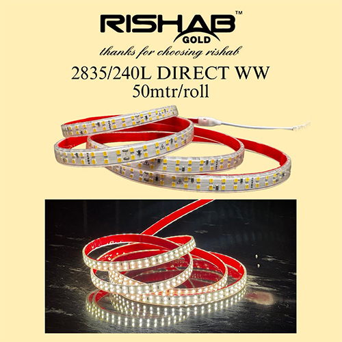 2835-240L Direct Ww Led Rope Light - Application: Indoor