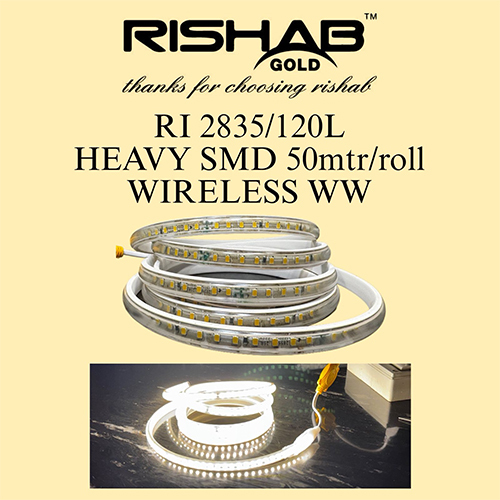 RI 2835-120L हेवी SMD वायरलेस LED रस्सी लाइट