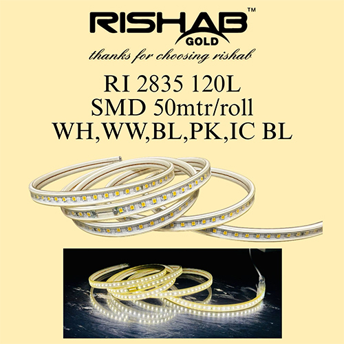 RI 2835-120L एलईडी रस्सी बत्ती