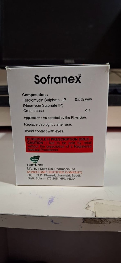 FRADIOMYCIN SKIN CREAM 15 GM