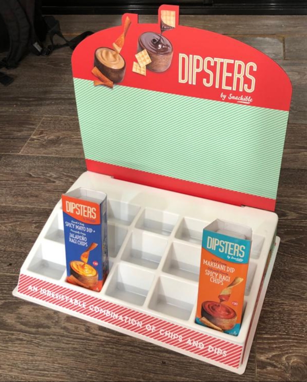 Counter Top Pop Display - Coating Type: Off Set Printed / Digital Print Sticker