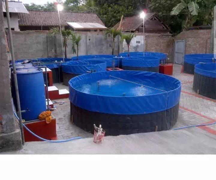 Biofloc Fish Farming Tank protable tank 4 diameter 1250 GSM 