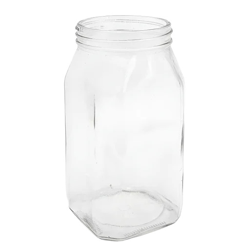 1000gm Square Honey Glass Jar