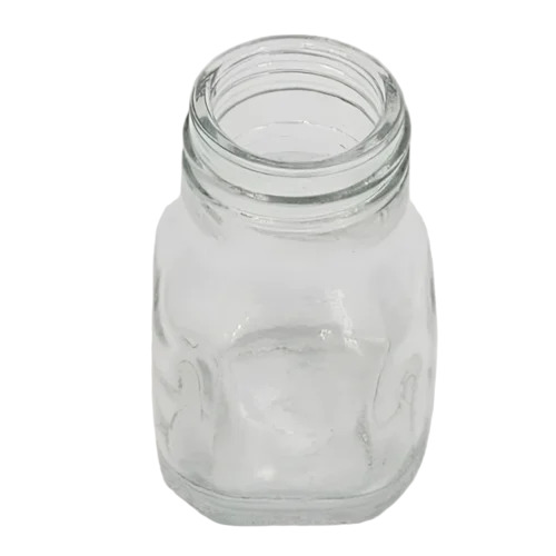 50gm Square Honey Glass Jar