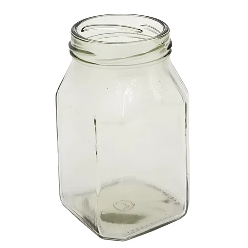 250gm Square Honey Glass Jar