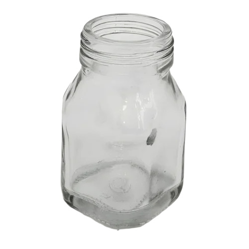 100gm Square Honey Glass Jar