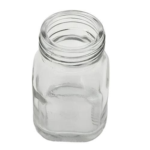 100gm Square Honey Glass Jar