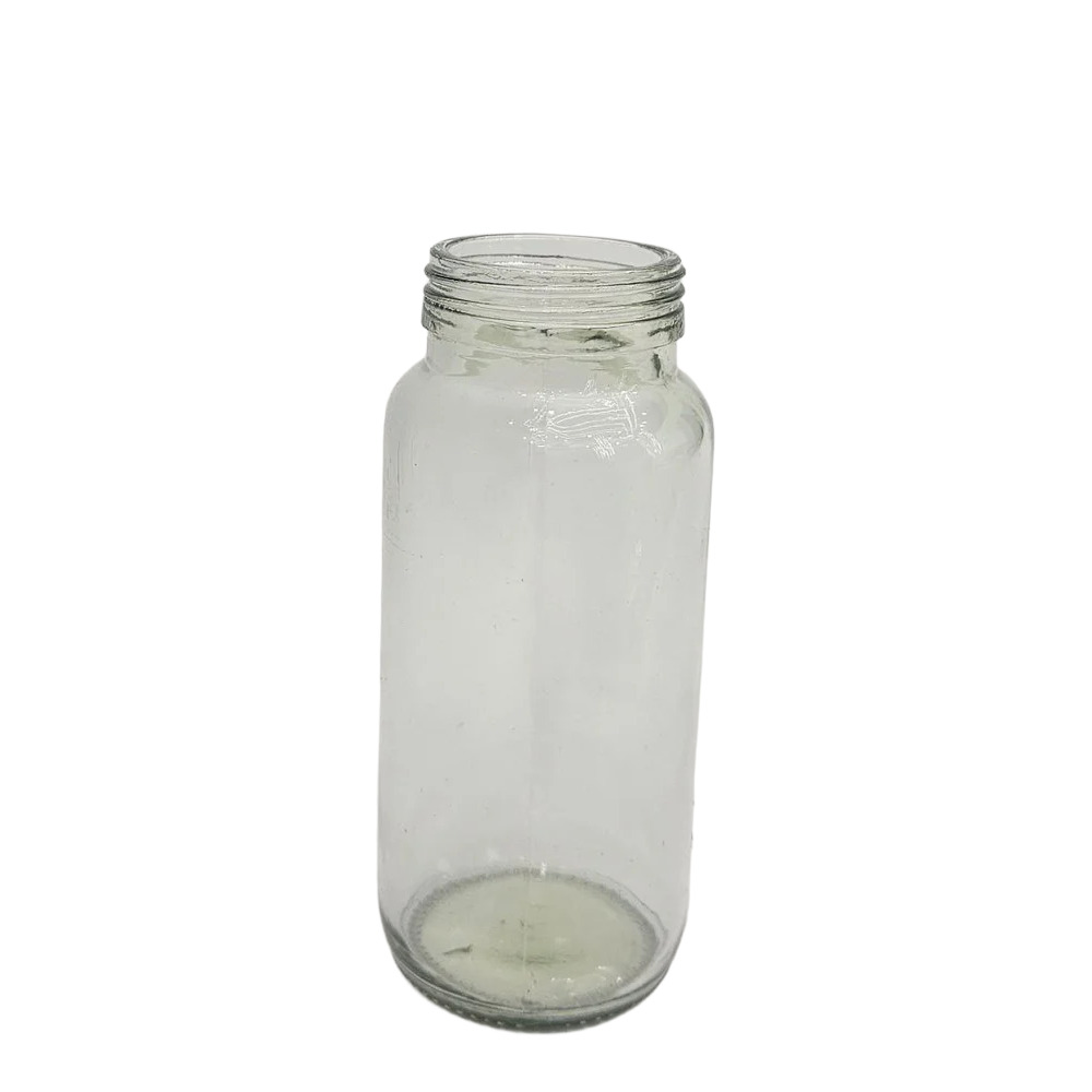 500Gm Round Honey Glass Jar - Color: Transparent