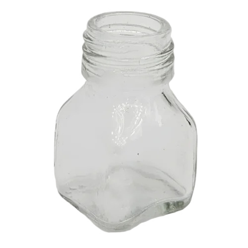 25gm Square Honey Glass Jar
