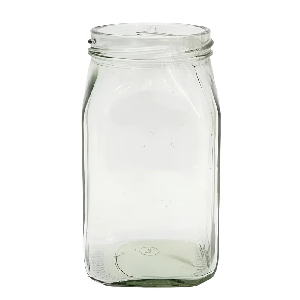 500gm Square Honey Glass Jar