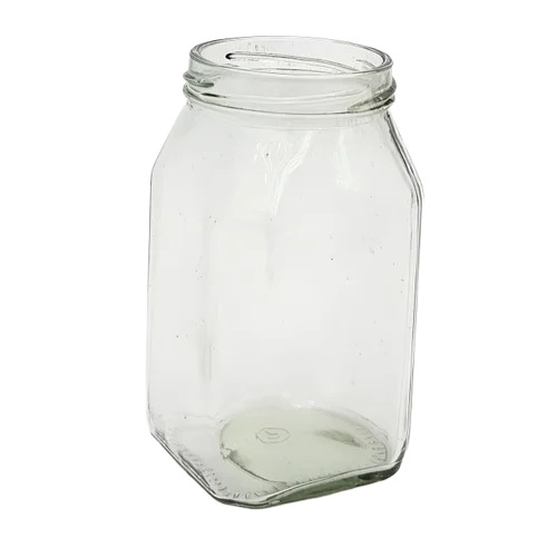 500gm Square Honey Glass Jar