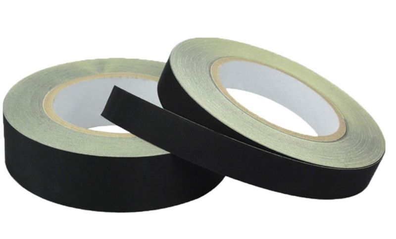 Acetate Cloth Adhesive Tape - Color: Black