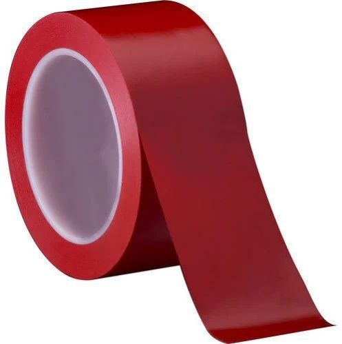 Oil Resistant Polyester Adhesive Tape - Color: Red