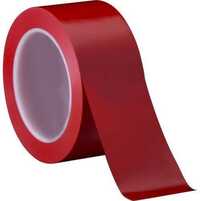 Oil Resistant Polyester Adhesive Tape - Color: Red