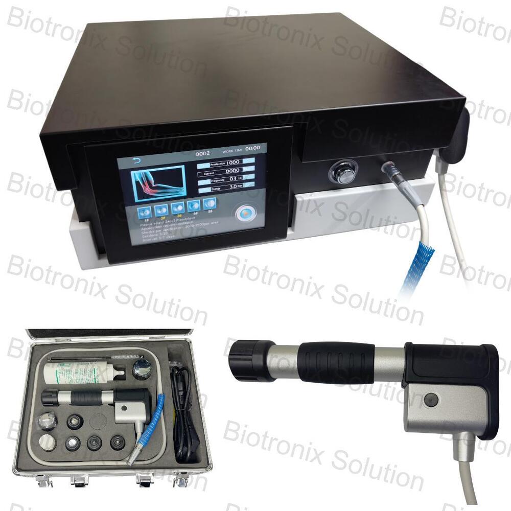 7 Head Pneumatic Shockwave Radial ESWT Device 10 Modes