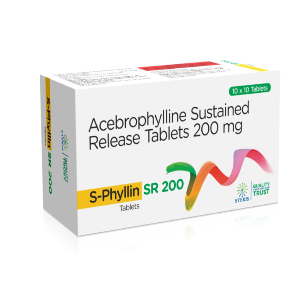Acebrophyllin (200Mg Sr) - Drug Type: General Medicines