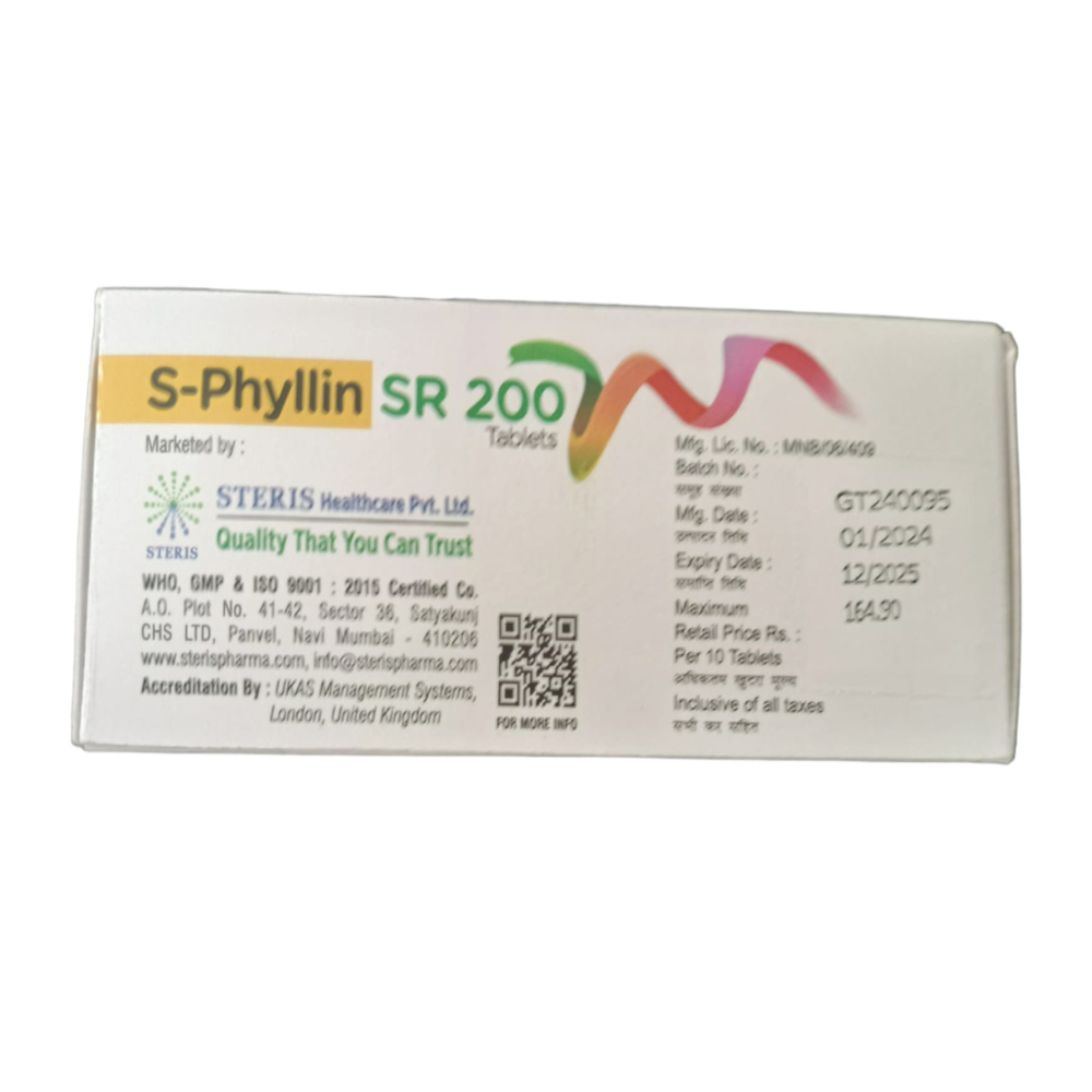 Acebrophyllin (200mg SR)