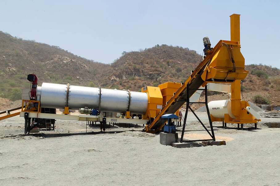 Asphalt Drum Mix Plant - Air Pressure: 5-7 Kgf/cm2