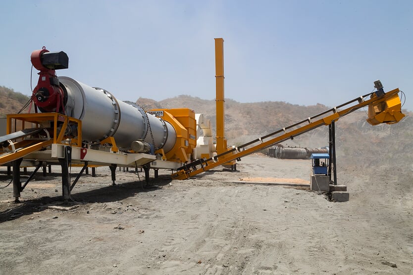 Asphalt Drum Mix Plant - Air Pressure: 5-7 Kgf/cm2