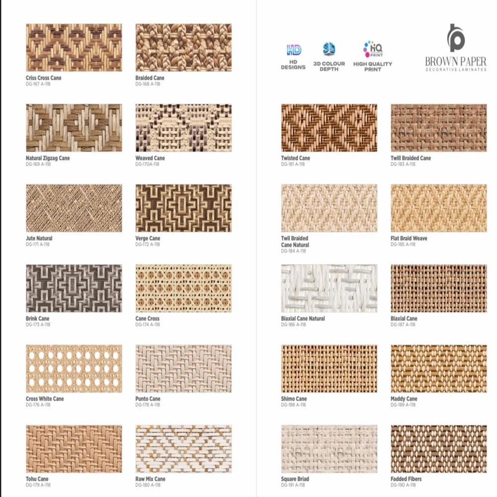 Brown Paper Mica Laminates | Durable & Stylish Laminates for Furniture, Interiors & Wall Paneling