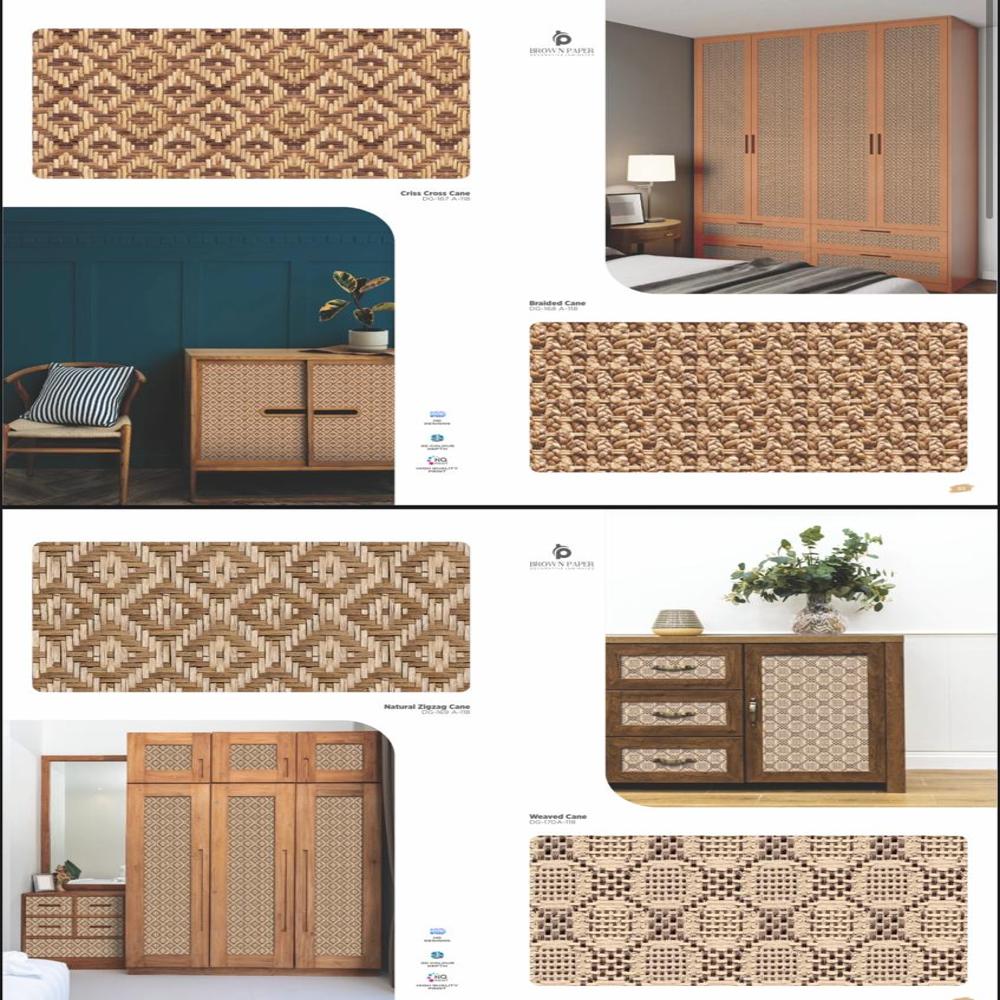 Brown Paper Mica Laminates | Durable & Stylish Laminates for Furniture, Interiors & Wall Paneling