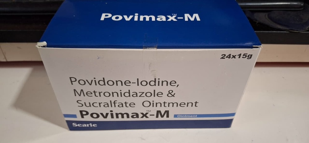 POVIDONE -IODINE + METRONIDAZOLE + SUCRALFATE OINTMENT 15 GM