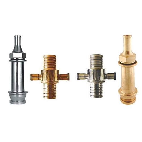 Ss-Gm-Aluminium Short Branch Pipe With Nozzle And Coupling - Application: Fire Safety