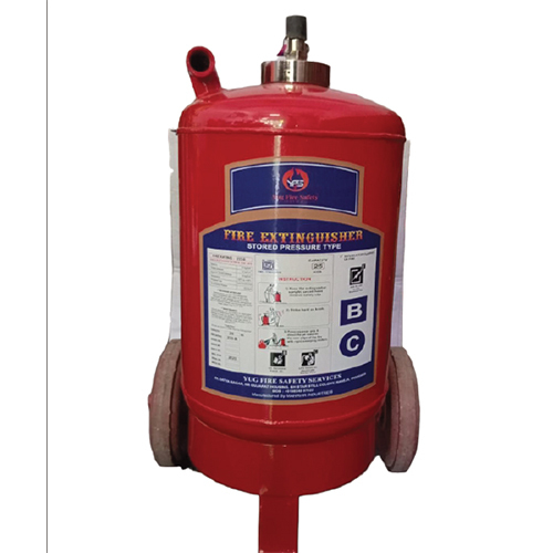 Dry Chemical Powder Trolley Mounted Type Fire Extinguisher