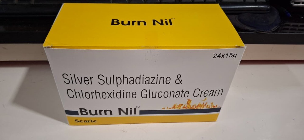 SILVER SULPHADIAZINE + CHLORHEXIDINE GLUCONATE CREAM 15 GM