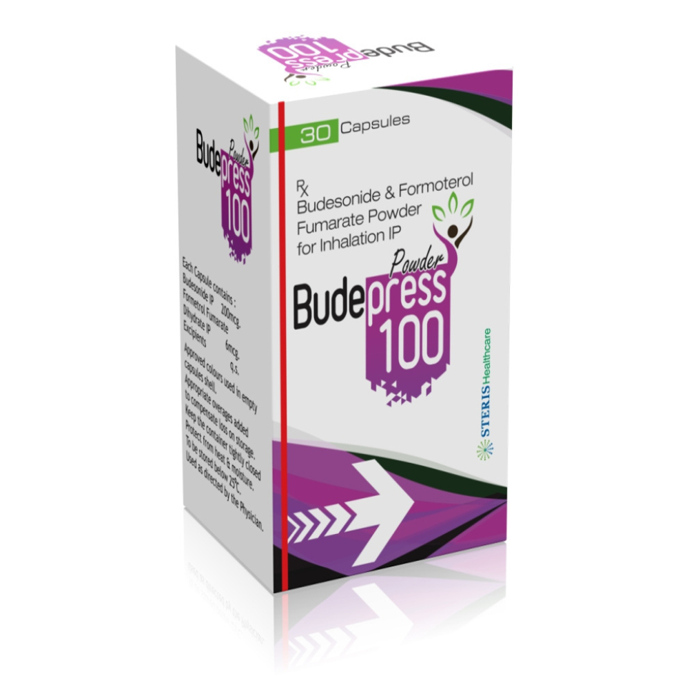 Budesonoid 100mcg + Formoterol 0.6mcg
