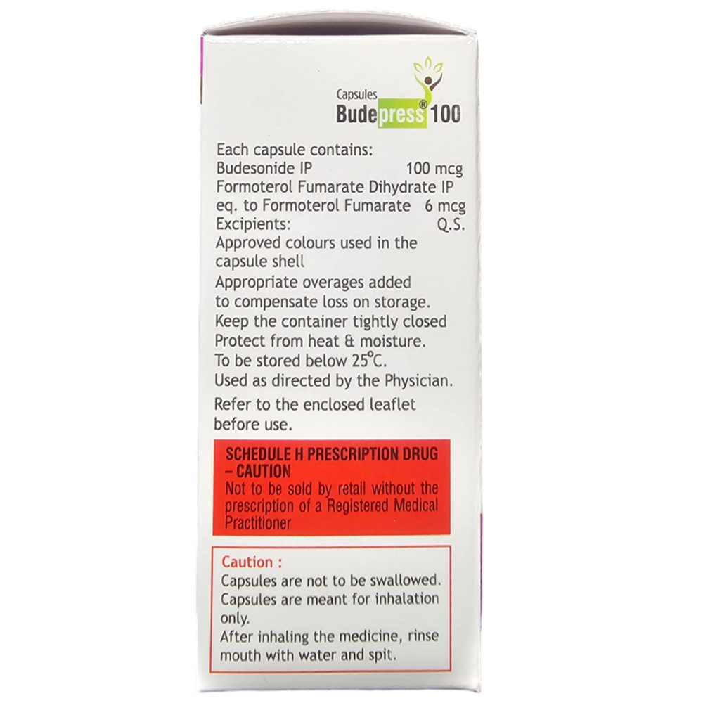Budesonoid 100mcg + Formoterol 0.6mcg