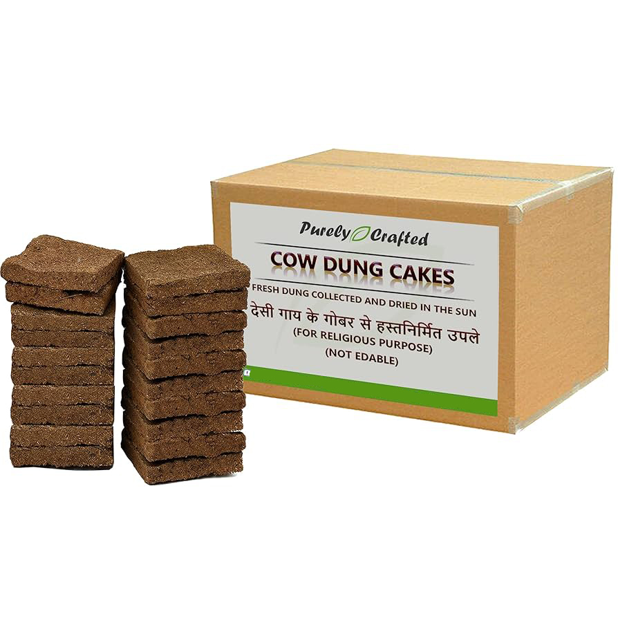 Natural Cow Dung Cake