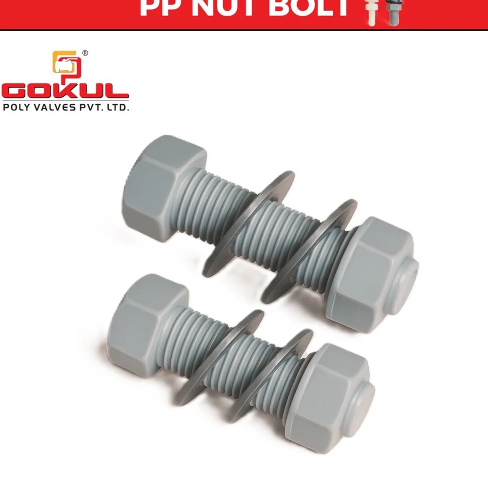 Gokul Polypropylene Nut Bolt
