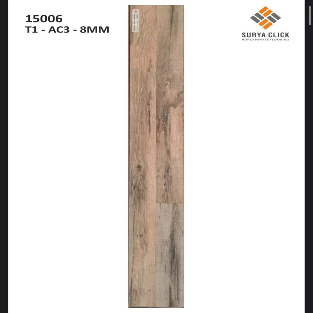 Durable Surya Click Lock Wooden Flooring For Homes & Offices - Color: All Color